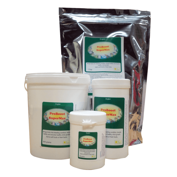 PRO BOOST SUPERMAX 1.5KG The Birdcare Company Добавки към Храната Развъждане и Плодовитост Всички продукти