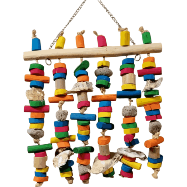 Играчка за папагали Luxury Parrot Toys – Ръчна изработка