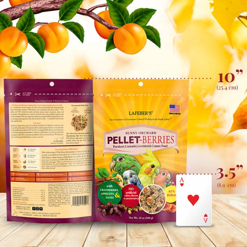 Lafeber Pellet-Berries Sunny Orchard – Храна с естествен привкус! - Image 2