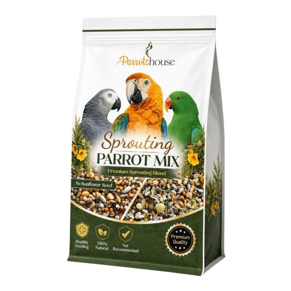 Семена за покълване за папагали - Parrots House Diet-PREMIUM здравословна храна за папагали