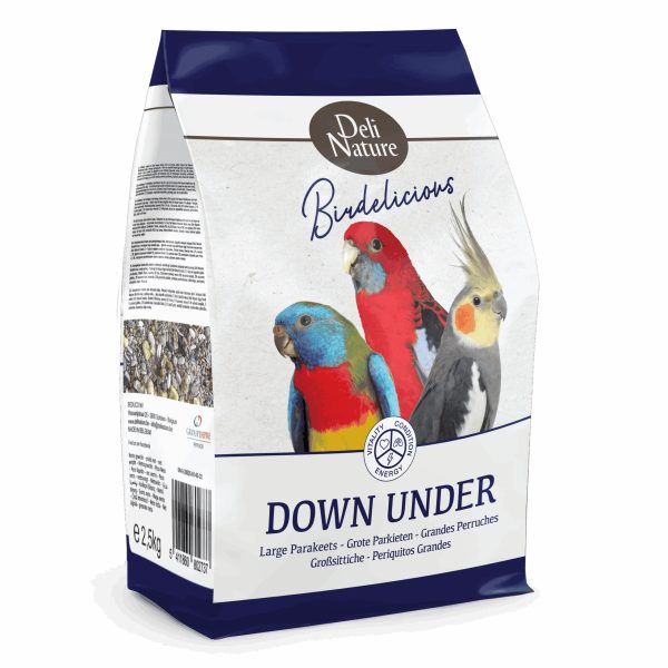 Deli Nature- Large Parakeets Down Under 2.5 кг.