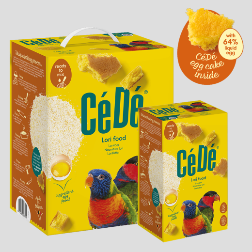 Пълноценна храна за лори папагали 1 кг - CéDé Lori Food